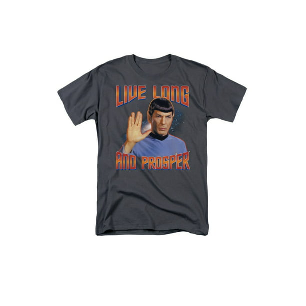 Star Trek Vector Crew T Shirt Licensed Sci-Fi TV Classic Adult Tee New Navy Blue 